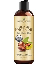 Handcraft USDA Organic Jojoba Oil 8 fl. oz – 100% Pure & Natural for Skin, Face, picture