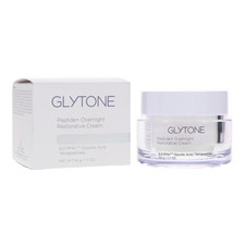 Glytone Age-Defying Peptide + Overnight Restorative Cream 1.7 oz / 50g, New picture