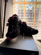 New balance big kids sneakers size 4.5 navy blue and pink picture
