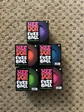 Schylling NEEDOH Fuzzball Lot 1-12 Authentic Factory Sealed Velvet Squeeze NIB picture