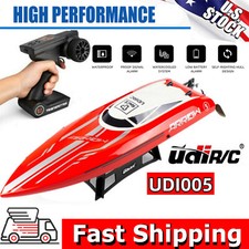 UDIRC 50Km/h 2.4GHz Brushless RC Racing Boat Electronic Remote Control Boat Gift picture
