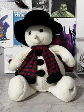 Vintage 1997 Snowden Plush Snowman 22