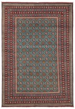 Traditional Vintage Hand-Knotted Area Rug 6'9