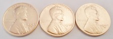 1940 P D S Lincoln Wheat Cent / Penny Set  AVE CIRCULATED  **FREE SHIPPING** picture