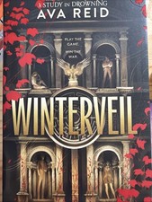 Winterveil by Ava Reid Hardback  Fantasy Romantasy Dystopian Signed Autographed picture