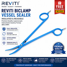 REVITI BICLAMP Vessel Sealer | Insulated Reusable Laparoscopic Bipolar Forceps picture