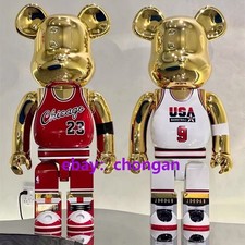 400% Bearbrick Michael Jordan Chicago No.23 Jersey Action Figure Deco Art Toy picture