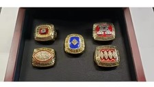 Buffalo Bills AFC Championship Memorabilia Set W Box picture