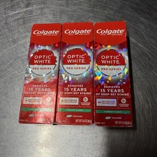 Colgate Optic White Pro Series Vibrant Clean, 3x 3oz , Toothpaste picture
