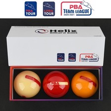 Helix Korea PBA Official 3-Cushion Carom Billiard Balls Pro Tournament Red Set picture