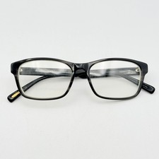 Ted Baker Bonfire B864 Black Grey Rectangular Full Rim Eyeglass Frames 54-16-145 picture