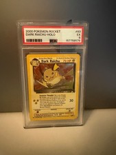 Dark Raichu 83/82 Team Rocket Holo picture