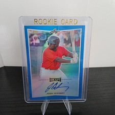 2016 Leaf Metal Draft - Josh Ockimey #BA-JO1 Blue Prismatic 7/25 (AU, RC) picture