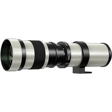 Lightdow Super Telephoto Manual Zoom Lens 420-800mm F8.3-16 With T2 Ring Adapter picture