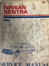 1984 Nissan Sentra Service Manual picture