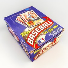 1984 Topps Baseball Unopened Wax Box 36 Sealed Packs Don Mattingly Strawberry RC picture