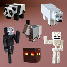 Articulated Panda, Polar Bear, Goat, Magma Cube, Enderman, Skeleton, 3D Printed picture