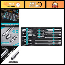 22-Piece Drive Tool Accessory Set with Extension Bars, Adapters & Socket Tools picture