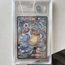 Blastoise EX XY122 XY Black Star Promo Holo English 2016 TAG Graded 6 picture