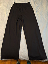 Athleta Women’s Black Ankle Pants M Tall Polyester Blend 32