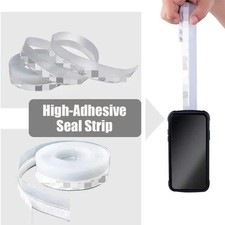 1M/3M/5M Weather Stripping Door Seal Strip Self Adhesive Silicone Bottom Stopper picture