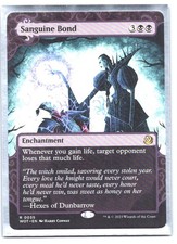 Sanguine Bond #35 Wilds of Eldraine Enchanting Tales Magic The Gathering MTG NM picture