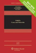 Torts: Cases and Materials (Aspen Casebook) - Hardcover - GOOD picture