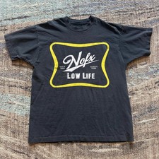 NOFX Low Live Punk Rock Band Black Concert Tee picture