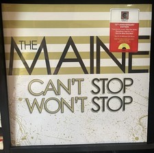 The Maine - Can't Stop Won't Stop [Indie-Exclusive Lemon Yellow Vinyl] NEW MINT picture