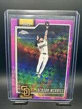 2026 Topps Chrome Logofractor Jackson Merrill /250 picture
