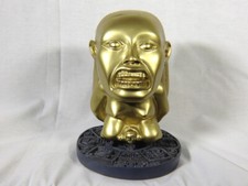 Raiders of the Lost Ark, Golden Idol of Fertility, Solid Resin, Jungle Stand picture