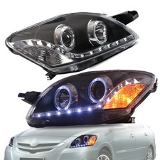 VLAND LED Projector Headlights For TOYOTA VIOS 2008-2013 Front Lamps Pair picture
