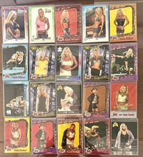2001 2002 2003 WWE Fleer Diva 40 Card Lot Stacy Keibler Trish Torrie Lita WWF picture