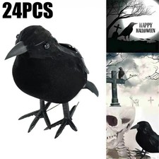 Halloween Decoration Simulation Black Crow Raven Bird Control Pigeon Repellent G picture