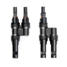 Solar Panel Y Branch Cable Connection Panel Parallel Connector MMF+FFM One Pair picture