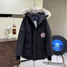 Men Canada Goose Men Expedition Parka Black Fur Hood Down Jacket picture