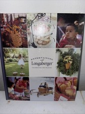 ENTERTAINING WITH LONGABERGER CELEBRATING THE SEASONS Hardback Book picture