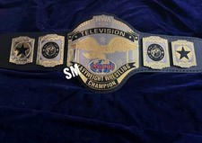 NWA WORLD TELEVISION HEAVYWEIGHT WRESTLING CHAMPIONSHIP BELT 2mm ZINC picture