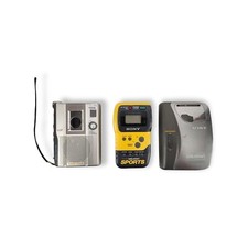 For Parts / Repair Vintage Sony Walkman Lot FM AM Cassette Recorder Untested picture