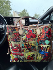 Marvel Spider-Man Comic Tote Bag picture