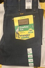 31x32 Wrangler Cowboy Cut 936 Slim Fit Rigid picture