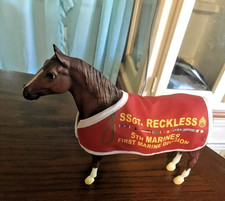 Breyer Sergeant Reckless Traditional Marine Horse VGC #1493Chris Hess picture