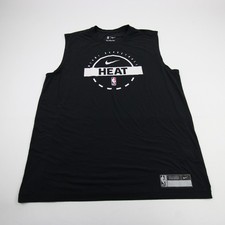 Miami Heat Nike NBA Authentics Sleeveless Shirt Men's Used XL picture