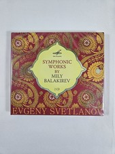 EVGENY SVETLANOV  / BALAKIREV  symphonic works  MELODIYA 2 CDs picture