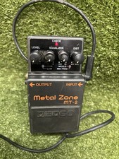 BOSS Metal Zone MT-2 Analog Distortion Effects Pedal for Electric Guitar picture
