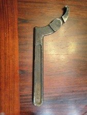 J.H. Williams 474 Adjustable Hook Spanner Wrench 2 to 4-3/4 USA picture