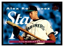 Alex Rodriguez #215 1995 Upper Deck Seattle Mariners picture