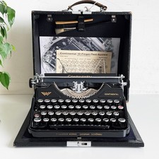 Rare Continental Portable Typewriter | Pre-War | Serviced, 1930s picture