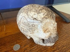 Amazing Large Crystal Skull Tula, Hidalgo Mexico Anunakki Ancient Alien Ojuelos picture