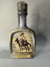 Jim Beam ‘Beam's Choice’ Decanter ￼Featuring Art by Frederic Remington Vintage  picture